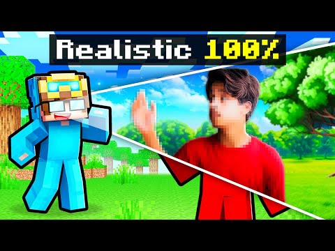 Nico Has REALISTIC VISION In Minecraft!