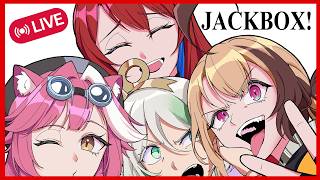 【JUSTICE JAMS】The Jackbox Party Pack ~! 💄👧🍵🐱