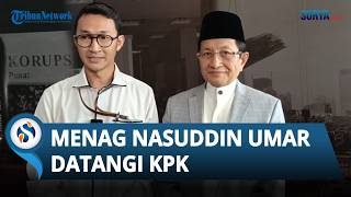 Datangi KPK, Menag  Nasaruddin Umar Lapor Dugaan Gratifikasi Jet Pribadi dari OSO