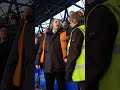 Steward gives it LARGE! After confrontation with ZULUS! Ipswich v Birmingham City at Portman Road!