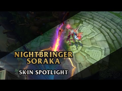► Nightbringer Soraka ◀ League of Legends ▂ Skin Spotlight