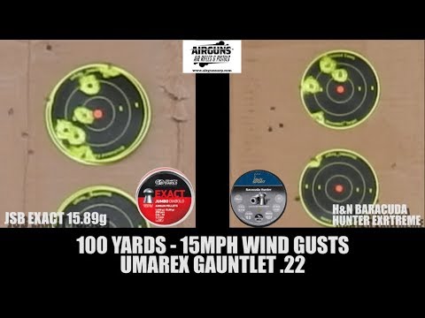 Umarex Gauntlet 25/50/100 Yard Review and Pellet Test