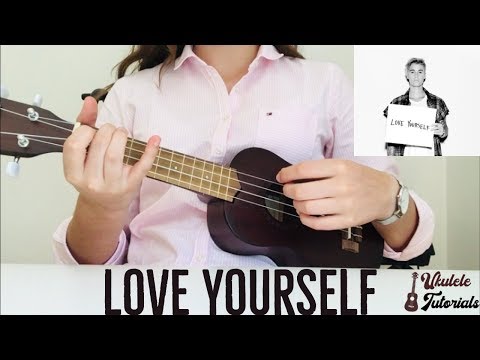 Justin Bieber - Love Yourself (EASY Ukulele Tutorial)