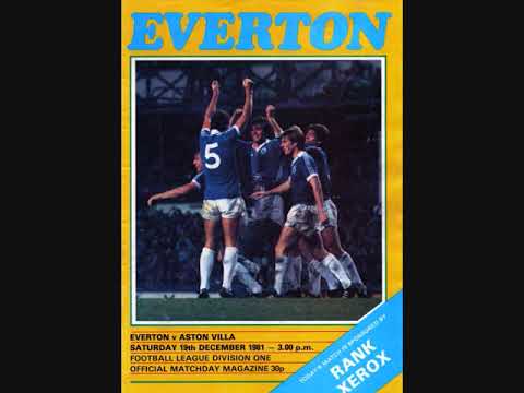 1981 - 82 SEASON  EVERTON  2 - 0  ASTON VILLA
