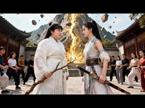 300斤的胖女孩竟是天下第一劍聖！隨手撿根樹枝就將山門劈成兩半，劍氣更是直冲雲霄，讓所有羞辱過她的人瞬間嚇破膽，跪求放過~ #全集短劇 #逆袭 #爽剧 #豪门 #shortdramas