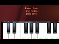Rakesh Barot Re Manave Morlo Gujarati Song Mobile Piano Instrumental Cover