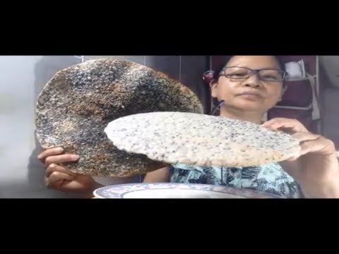 Galletas de arroz: comida, introducción a cómo hacer galletas de arroz vietnamitas horneadas a mano