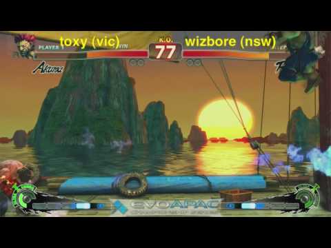 EVO APAC - toxy vs wizbore - 2010.05 - Sunday Finals