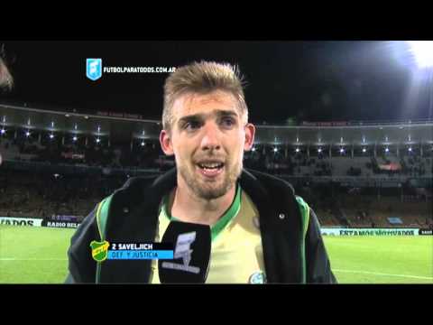 Saveljich: "Nos está faltando concretar". Belgrano 1 - Defensa 0. Fecha 27. Primera 2015. FPT.