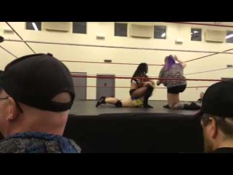 Bambi Hall vs. Violet (guest ref Kat Von Heez)