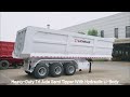 tri axle tipper semi trailer for sale