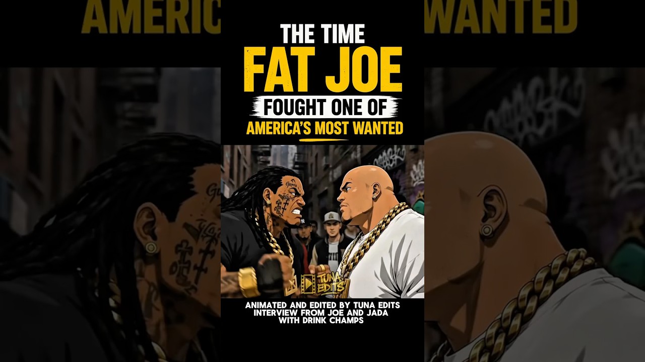 Fat Joe tell wild story about America’s most wanted #fatjoe #drinkchamps #animated #hiphopstories