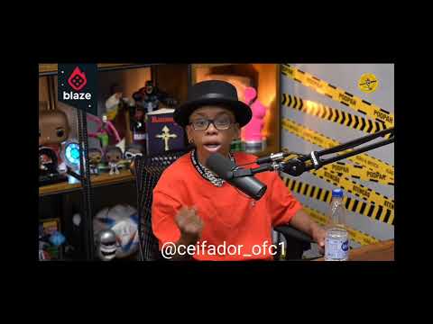 Bocade09 cantando "meu iPhone é branco" no Podpah