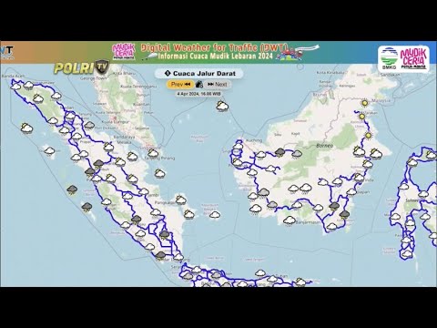 PRAKIRAAN CUACA KHUSUS JALUR TRANSPORTASI DARAT
