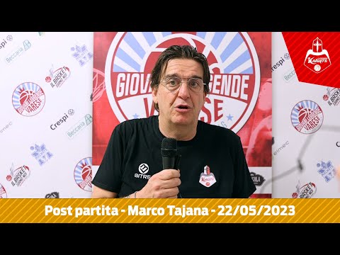 Post partita Gallarate - Legnano Gara4 | Marco Tajana del 22/05/2023