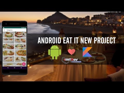 Kotlin Android Tutorial New Eat It part 6 Categories Screen