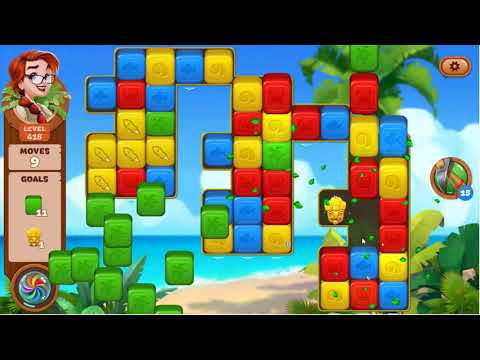 Lost Island Blast Adventure Level 418 - No Boosters