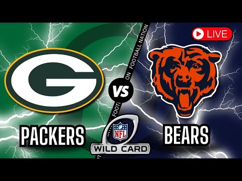 Green Bay Packers vs Chicago Bears - NFL Playoffs Wild Card Round - Live Stream Color Radio