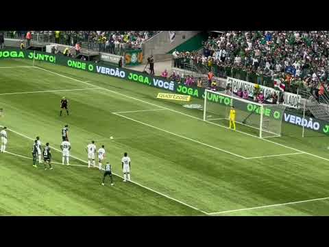 PALMEIRAS 2X0 GOIÁS I GOL DO RAPHAEL VEIGA DE PÊNALTI #palmeiras #PALXGOI