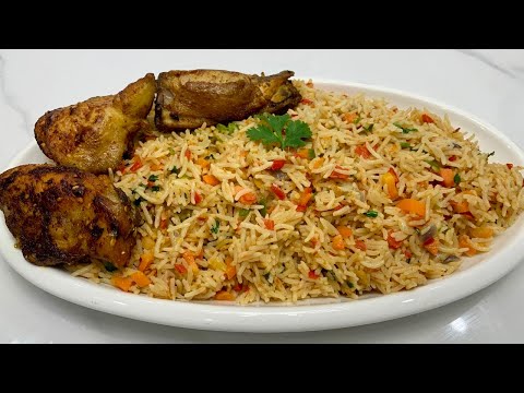 Easy Coconut Rice Recipe for Beginners || How to make Coconut Rice