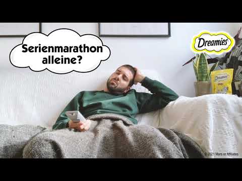 Serienmarathon mit deiner Katze und Dreamies™