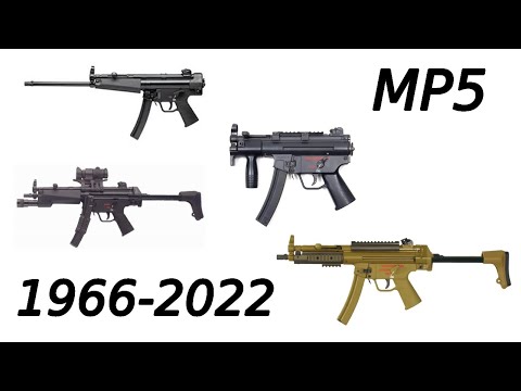 Evolution Of MP5 (1964-2022)