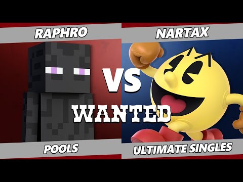 WANTED S4 C4 - Raphro (Inkling, Steve) Vs. Nartax (Pac-Man) SSBU Ultimate Tournament