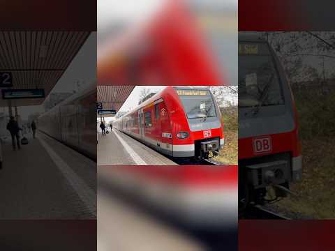 S3 nach Frankfurt Süd sonntags nur als Kurzzug #trainspotting #train #railway #db #sbahn