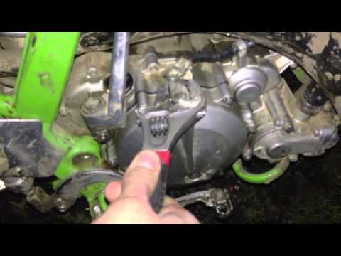 KDX 220 clutch problems