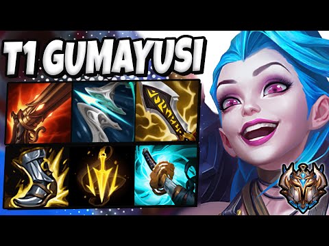T1 Gumayusi Jinx vs Caitlyn [ ADC ] Ranked Challenger Korea Patch 11.24 ✅