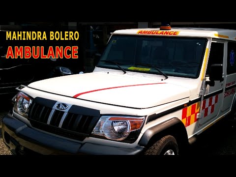 Mahindra bolero ambulance