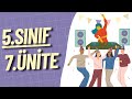 5. Sınıf İngilizce 7. Ünite Konu Anlatımı | Party Time