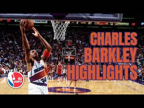 チャールズ・バークレーのキャリアハイライト・ミックステープ｜NBA on ESPN (Charles Barkley career highlights mixtape | NBA on ESPN)