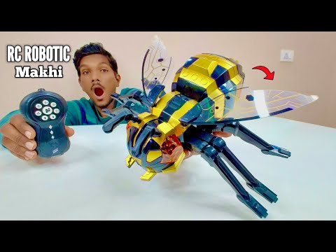 RC Robotic Makkhi Spray Bee Unboxing & Testing- Chatpat toy tv