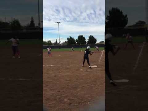 Mischa's 13 pitches at Bat!