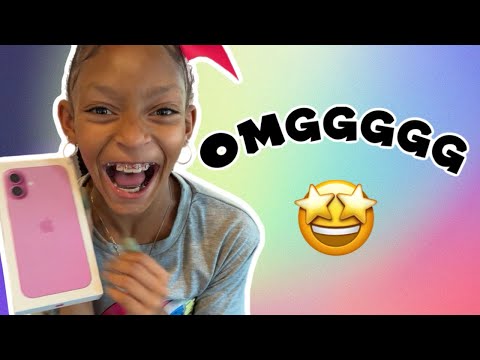 MY MOM GOT ME A NEW PHONE‼️ #labkidz #newphone