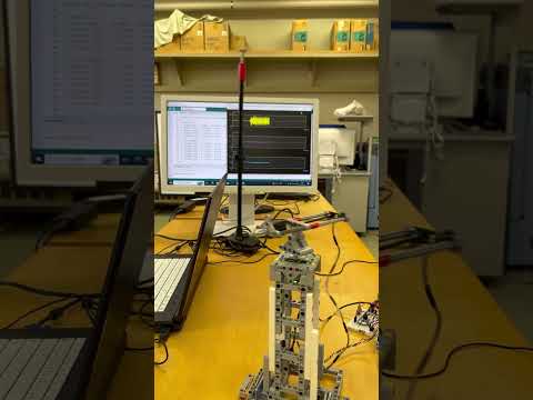 機械システム工学科 Inverted pendulum with graphs #shorts #control #electronics