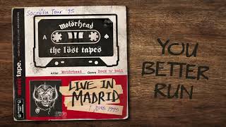 Motörhead – You Better Run (Live in Madrid 1995)