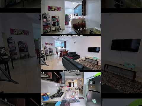 2 Storey Terrace FREEHOLD Shah Alam video