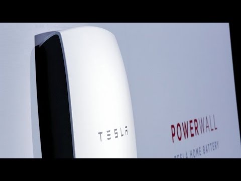 馬斯克 特斯拉電池 (Tesla Launches Batteries For Homes, Businesses, Utilities - Tesla Unveils Powerwall Home Battery)