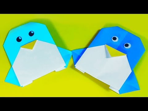 how to make an origami penguin easy
