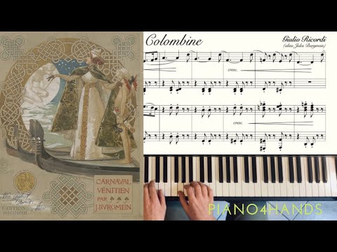 Carnaval Vénitien - 3. Colombine - Giulio Ricordi (alias Jules Burgmein)