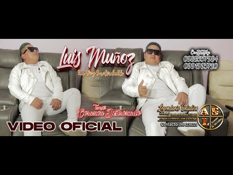LUIS MUÑOZ "La Voz Inolvidable" |CORAZON DESTROZADO| [Video Oficial 2024] Legendario Estudios 8K.