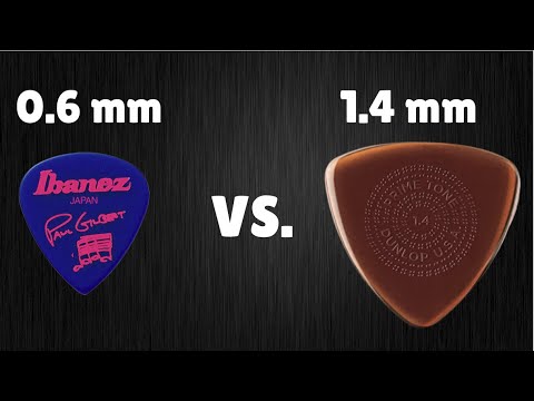 I Tried Shredding With A 0.6mm Guitar Pick. Here Is What Happened: