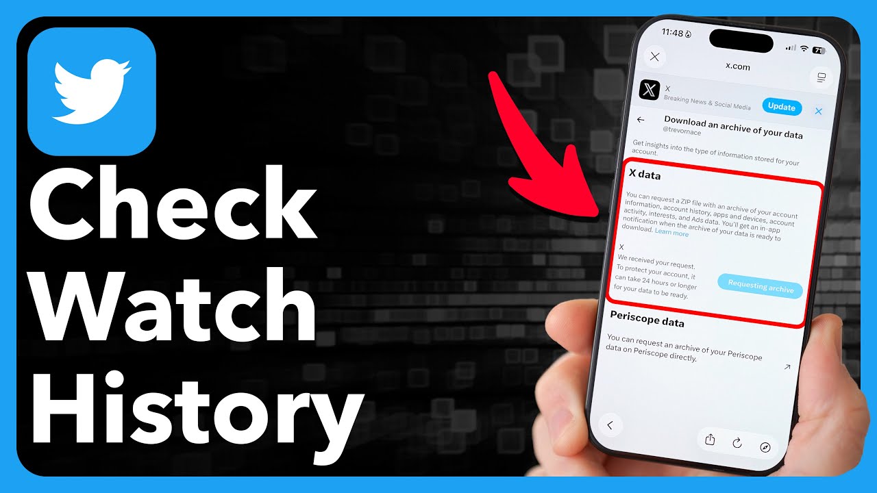 How To Check Watch History On Twitter
