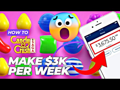 I Made $ 3,600 Playing Candy Crush Game