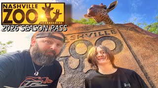 We got our season pass at Nashville Zoo
