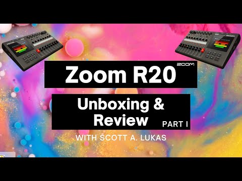 Zoom R20 Mixer/Multi-Track Recorder Unboxing & Review: Part I
