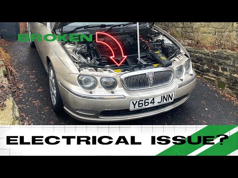NEW YEAR NEW PROBLEM! - Small Update On My Rover 75 and Car Plans