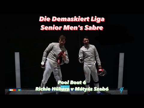 Demaskiert Liga 2020 SMS - Pool 6 - Richie Huebers v Matyas Szabo